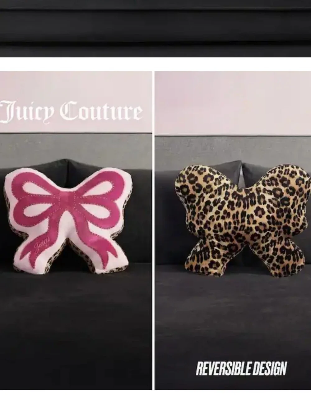 Juicy Couture decorative butterfly